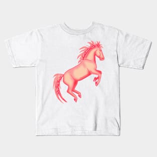 Pink Horse Kids T-Shirt